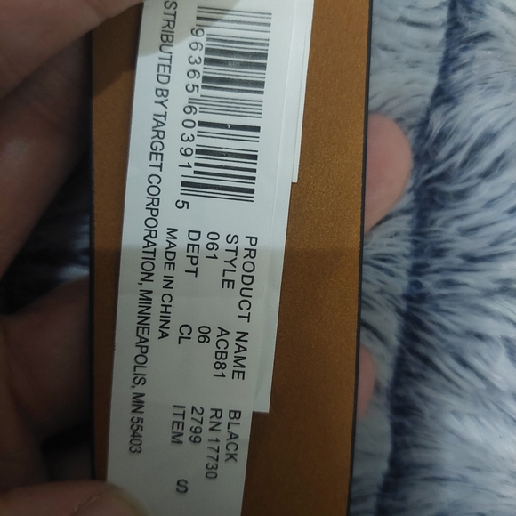 Nwt a new day black‎ leather belt gold buckle small - Picture 4 of 6